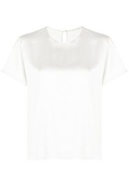 Galvan Blusa a maniche corte - Bianco