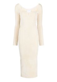 Galvan Abito midi aderente - Toni neutri