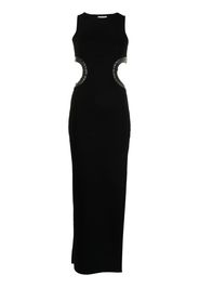 Galvan cut-out detailed dress - Nero