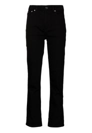 GANNI Beksi stretch straight-leg jeans - Nero