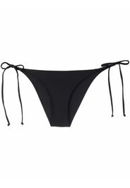 GANNI side-tie bikini bottoms - Nero