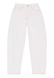 GANNI Stary tapered jeans - Bianco