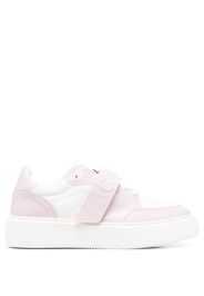 GANNI touch-strap low-top sneakers - Bianco