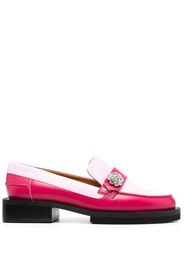 GANNI colour-block chunky loafers - Rosa