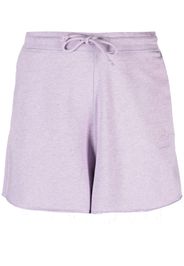 GANNI drawstring-waist organic-cotton shorts - Viola