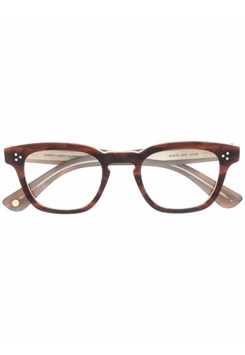 Garrett Leight Occhiali squadrati Regent - Marrone