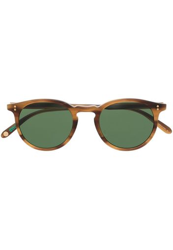 Garrett Leight Occhiali da sole tartarugati - Marrone