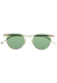 Garrett Leight Clune round-frame sunglasses - Toni neutri