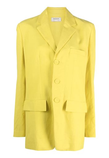 Gauchère Blazer con revers classici - Giallo