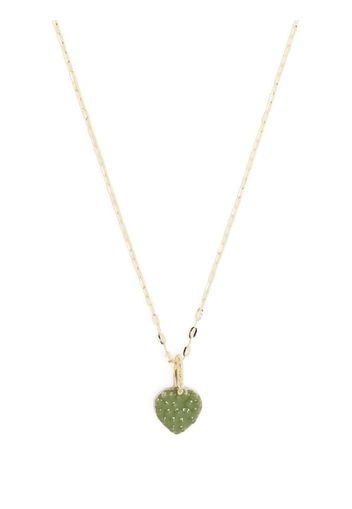 Gaya Collana con pendente Heart mini in oro giallo 14kt