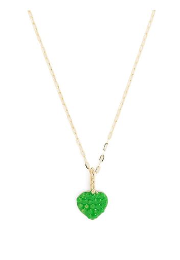 Gaya Collana con pendente Heart mini in oro giallo 14kt