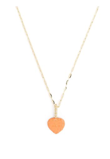 Gaya Pendente a cuore mini in oro giallo 14kt