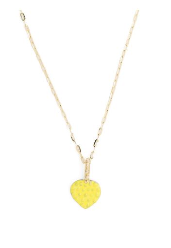 Gaya Collana con pendente Heart mini in oro giallo 14kt