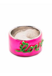 Gaya Love appliqué wedding band - Rosa