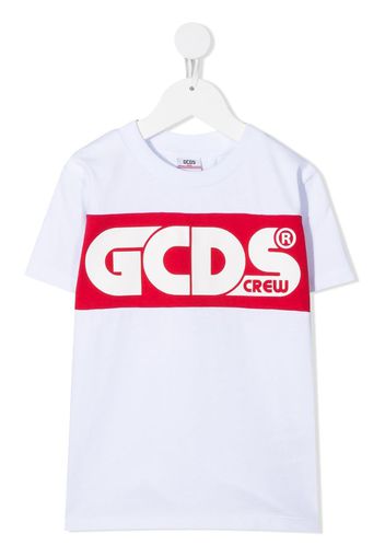 short-sleeved logo print T-shirt