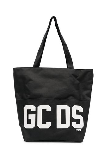 Gcds Kids logo-print shoulder bag - 60100 BLACK