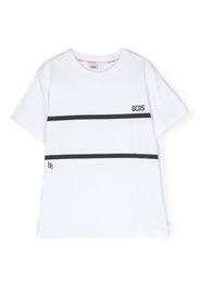 Gcds Kids chest logo-print detail T-shirt - Bianco