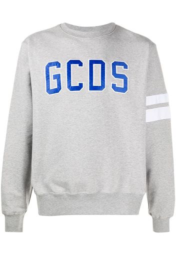 logo embroidered sweatshirt