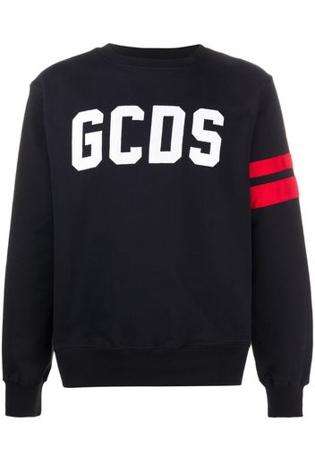 logo embroidered sweatshirt