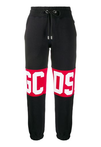 oversized logo track trousers