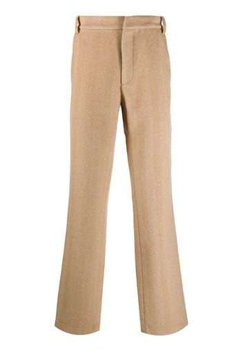 straight-leg trousers