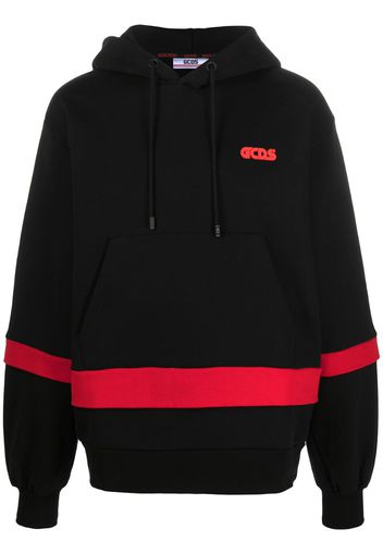 devil print hoodie