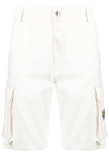 high-rise Bermuda shorts