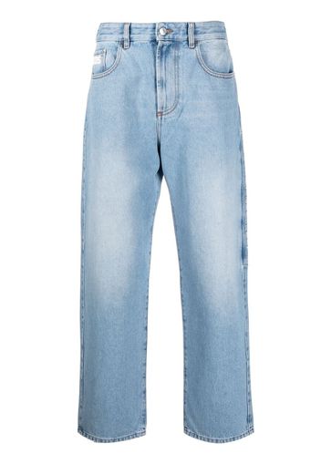 Gcds Jeans dritti - Blu