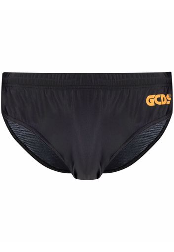 Gcds logo-print swim briefs - Nero