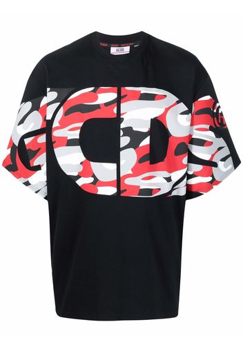 Gcds logo-print cotton T-shirt - Nero