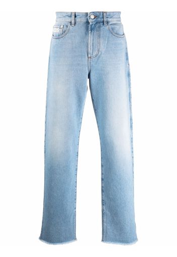 Gcds light-wash wide-leg jeans - Blu