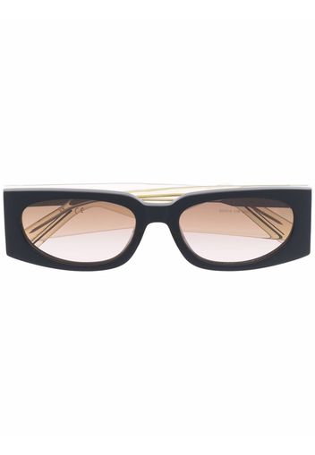 Gcds rectangular frame sunglasses - Toni neutri