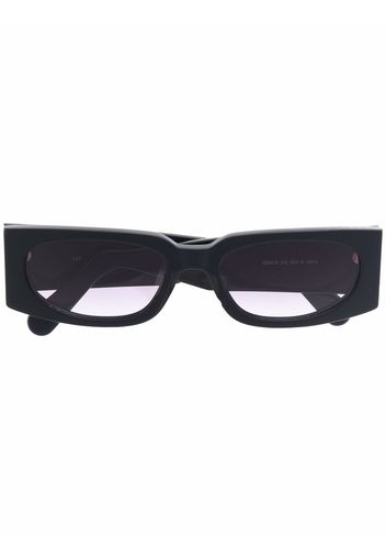 Gcds rectangular frame sunglasses - Nero