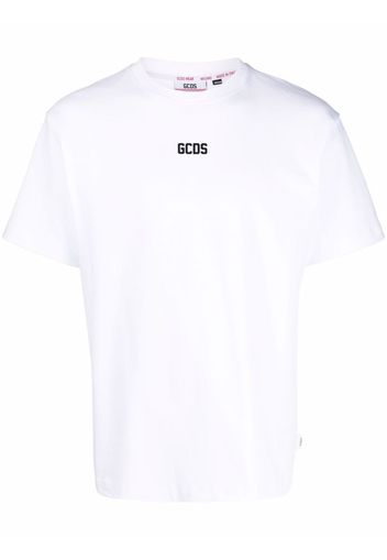 Gcds logo-print short-sleeved T-shirt - Bianco
