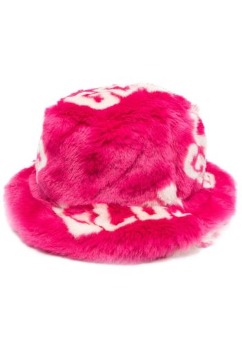 Gcds all-over monogram-pattern bucket hat - Rosa