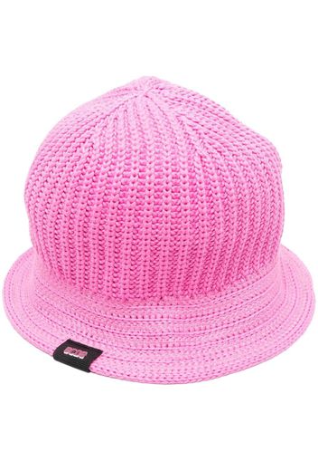 Gcds ribbed-knit hat - Rosa