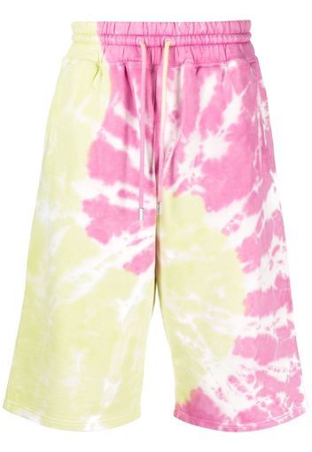 Gcds tie-dye print bermuda shorts - Rosa