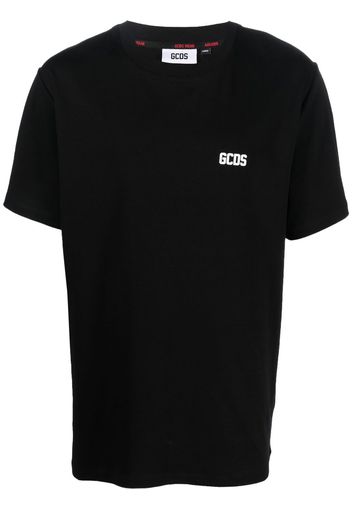 Gcds logo-print detail T-shirt - Nero