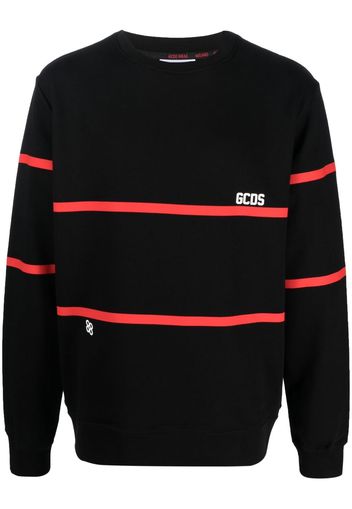 Gcds logo-print detail sweatshirt - Nero
