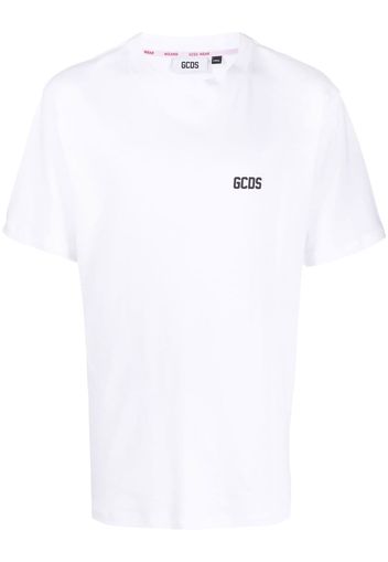 Gcds logo-print cotton T-shirt - Bianco