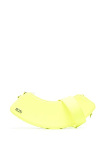 Gcds Comma medium shoulder bag - Giallo