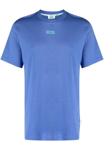 Gcds logo-print cotton T-shirt - Blu