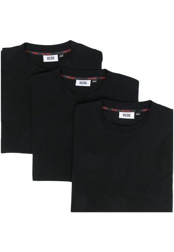 Gcds solid colour T-shirt - Nero
