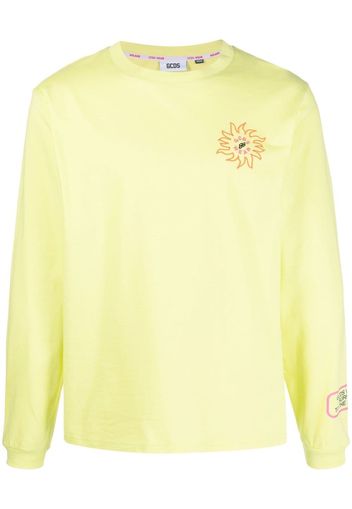 Gcds graphic sun print top - Verde