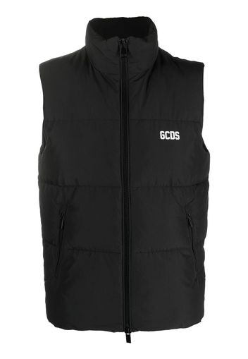 Gcds padded down gilet - Nero