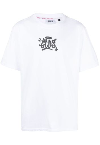 Gcds T-shirt con stampa - Bianco