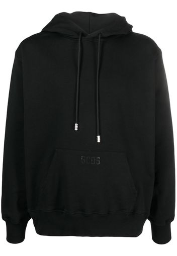 Gcds logo-detail drawstring hoodie - Nero