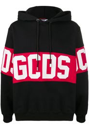 logo print hoodie