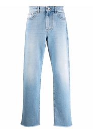 Gcds light-wash wide-leg jeans - Blu