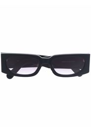 Gcds rectangular frame sunglasses - Nero